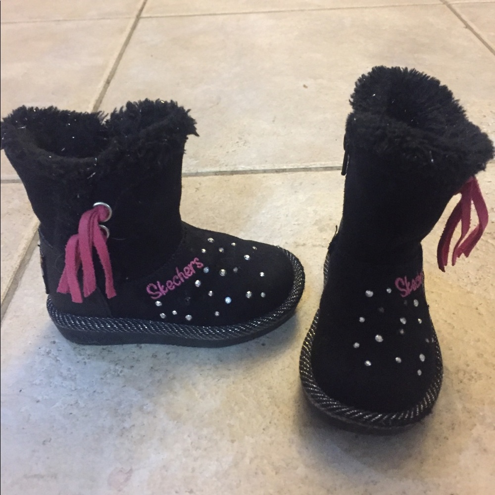 $SOLD$ Toddler girls size 5 twinkle toe boots